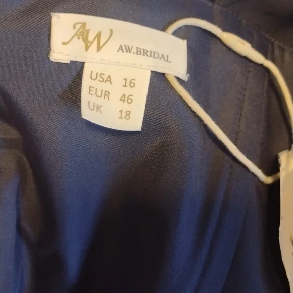 Navy Bridesmaid or Prom Dress - Picture 6 of 7